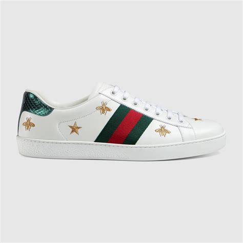 gucci ace embroidered low sneaker|gucci ace metallic snakeskin sneakers.